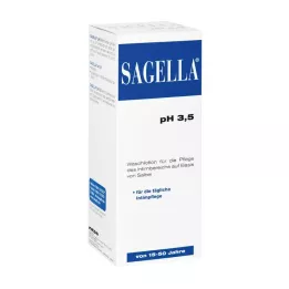 SAGELLA pH 3,5 vaskeemulsjon, 250 ml