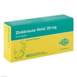 ZINKBRAUSE Verla 25 mg brusetabletter, 40 stk