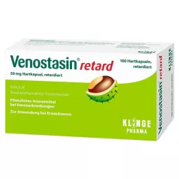 VENOSTASIN retard 50 mg hard kapsel med forsinket frigjøring, 100 stk