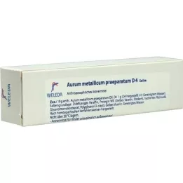 AURUM METALLICUM PRAEPARATUM D 4 salve, 25 g