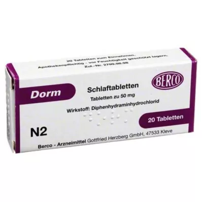 DORM Tabletter, 20 stk DORM Tabletter, 20 stk