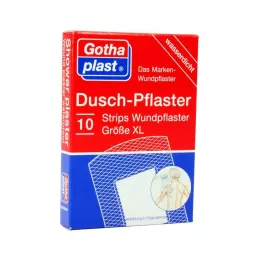 GOTHAPLAST Dusjgips XL 48x70 mm, 10 stk