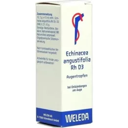 ECHINACEA ANGUSTIFOLIA RH D 3 Øyedråper, 10 ml