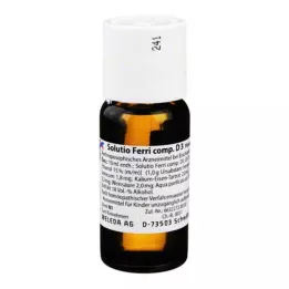 SOLUTIO FERRI Comp.D 3 fortynning, 50 ml