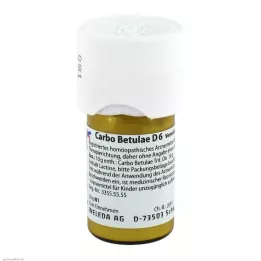 CARBO BETULAE D6 Triturering, 20 g