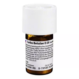CARBO BETULAE D 20 triturasjon, 20 g