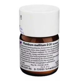 PLUMBUM MELLITUM D 20 Triturering, 50 g