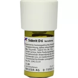 SIDERIT D 6 Triturasjon, 20 g