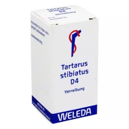TARTARUS STIBIATUS D 4 Triturering, 20 g