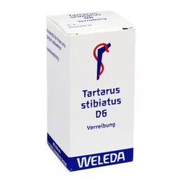 TARTARUS STIBIATUS D6 Triturering, 20 g