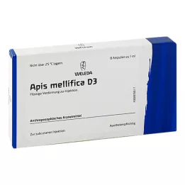 APIS MELLIFICA D 3 ampuller, 8 stk