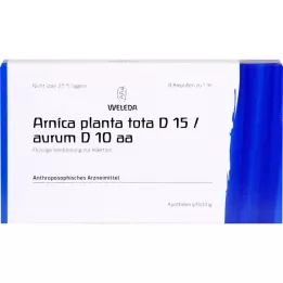 Arnica Planta TA D 15 / Aurum D 10 AA ampuller, 8x1 ml