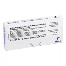 ARNICA PLANTA Tota D 20/Equisetum Arv.D 20 AA Amp., 8x1 ml