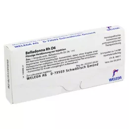 BELLADONNA RH D 6 ampuller, 8X1 ml