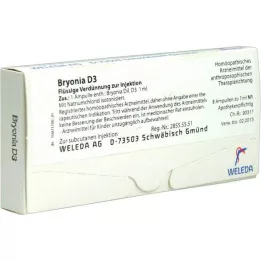 BRYONIA D 3 ampuller, 8X1 ml