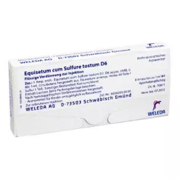 EQUISETUM CUM Svovel tostum D 6 ampuller, 8X1 ml