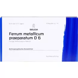 Ferrum Metallicum Praeparatum D6, 8x1 ml