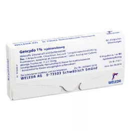 GENCYDO 1% injeksjonsløsning, 8 stk