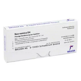 NUX VOMICA D 4 ampuller, 8X1ml
