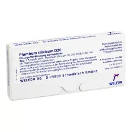 PLUMBUM SILICICUM D 20 ampuller, 8X1 ml