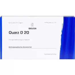 QUARZ D 20 Ampoules, 8x1 ml