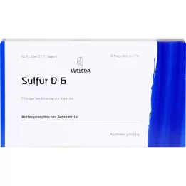 Svovel d6, 8x1 ml