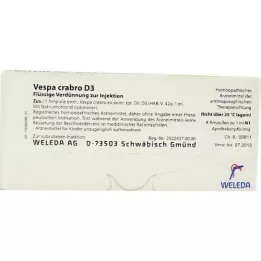 VESPA CRABRO D 3 Ampoules, 8x1 ml