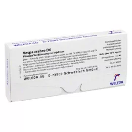 VESPA CRABRO D 6 Ampoules, 8x1 ml