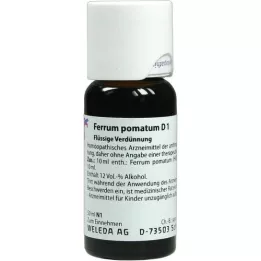 FERRUM POMATUM D 1 fortynning, 50 ml