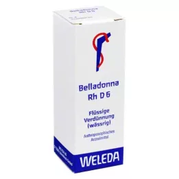 BELLADONNA PLANTA Tota Rh D 6 fortynning, 20 ml
