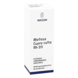 MELISSA CUPRO Culta RH D 3 fortynning, 20 ml