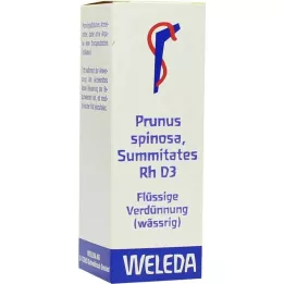 PRUNUS SPINOSA SUMMITATES Rh D 3 Fortynning, 20 ml