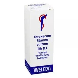 TARAXACUM STANNO Cultum RH D 3 fortynning, 20 ml