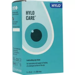 HYLO-CARE Øyedråper, 2x10 ml