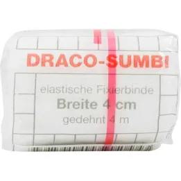 Dracosumbi festebandasje 4 cm x 4 m hvit, 1 stk