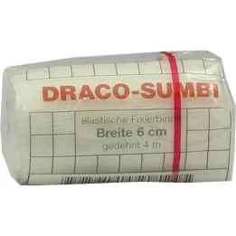 Dracosumbi festebandasje 6 cm x 4 m hvit, 1 stk