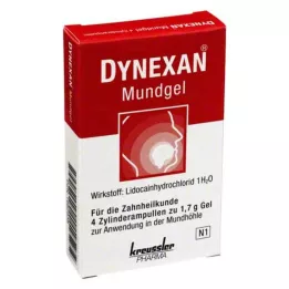 DYNEXAN Ampuller med munngelé, 4X1,7 g