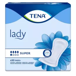 TENA LADY super innleggssåler, 30 stk