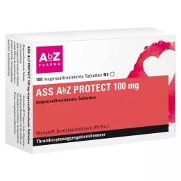 ASS AbZ PROTECT 100 mg gastro-resistente tabletter, 100 stk