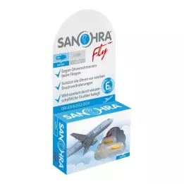 SANOHRA fluehørevern for voksne, 2 stk