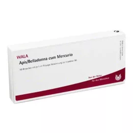 APIS BELLADONNA cum Mercurio ampuller, 10X1 ml