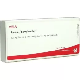 AURUM/STROPHANTHUS ampules, 10x1 ml