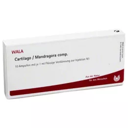 CARTILAGO/Mandragora komp. Ampuller, 10X1 ml