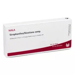 STROPHANTHUS/NICOTIANA komp. ampuller, 10X1 ml