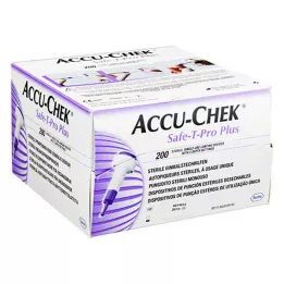 ACCU-CHEK Safe T Pro Plus lansetter, 200 stk