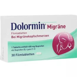 DOLORMIN Migrene filmbelagte tabletter, 30 stk