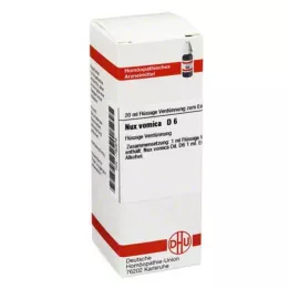 NUX VOMICA D6 Fortynning, 20 ml