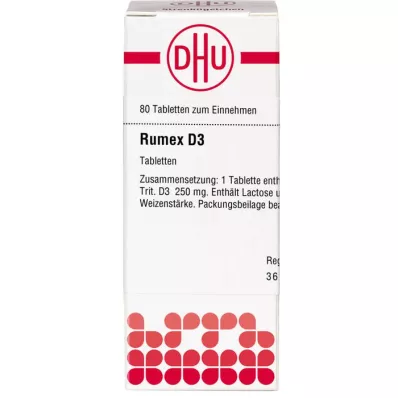 RUMEX D 3 tabletter, 80 stk RUMEX D 3 tabletter, 80 stk