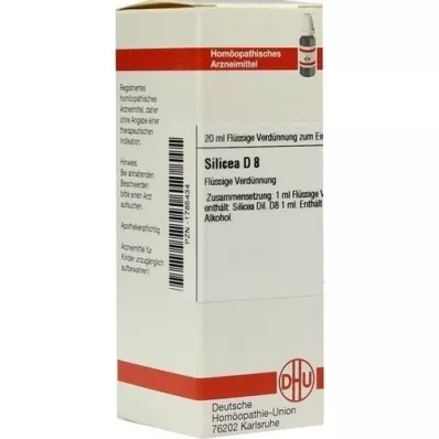 SILICEA D 8 Fortynning, 20 ml SILICEA D 8 Fortynning, 20 ml