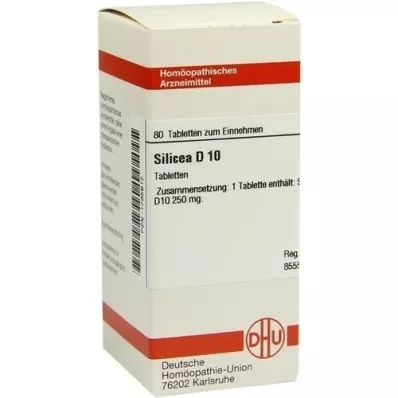 Silicea D10, 80 stk